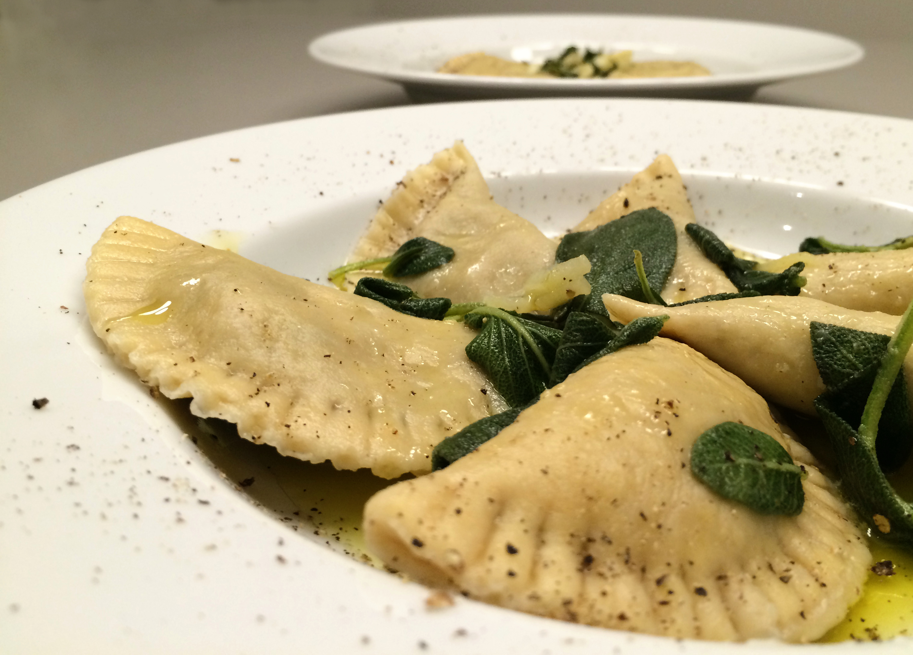 Ravioli mit Gorgonzola-Champignon Füllung – Cooking &amp; Baking