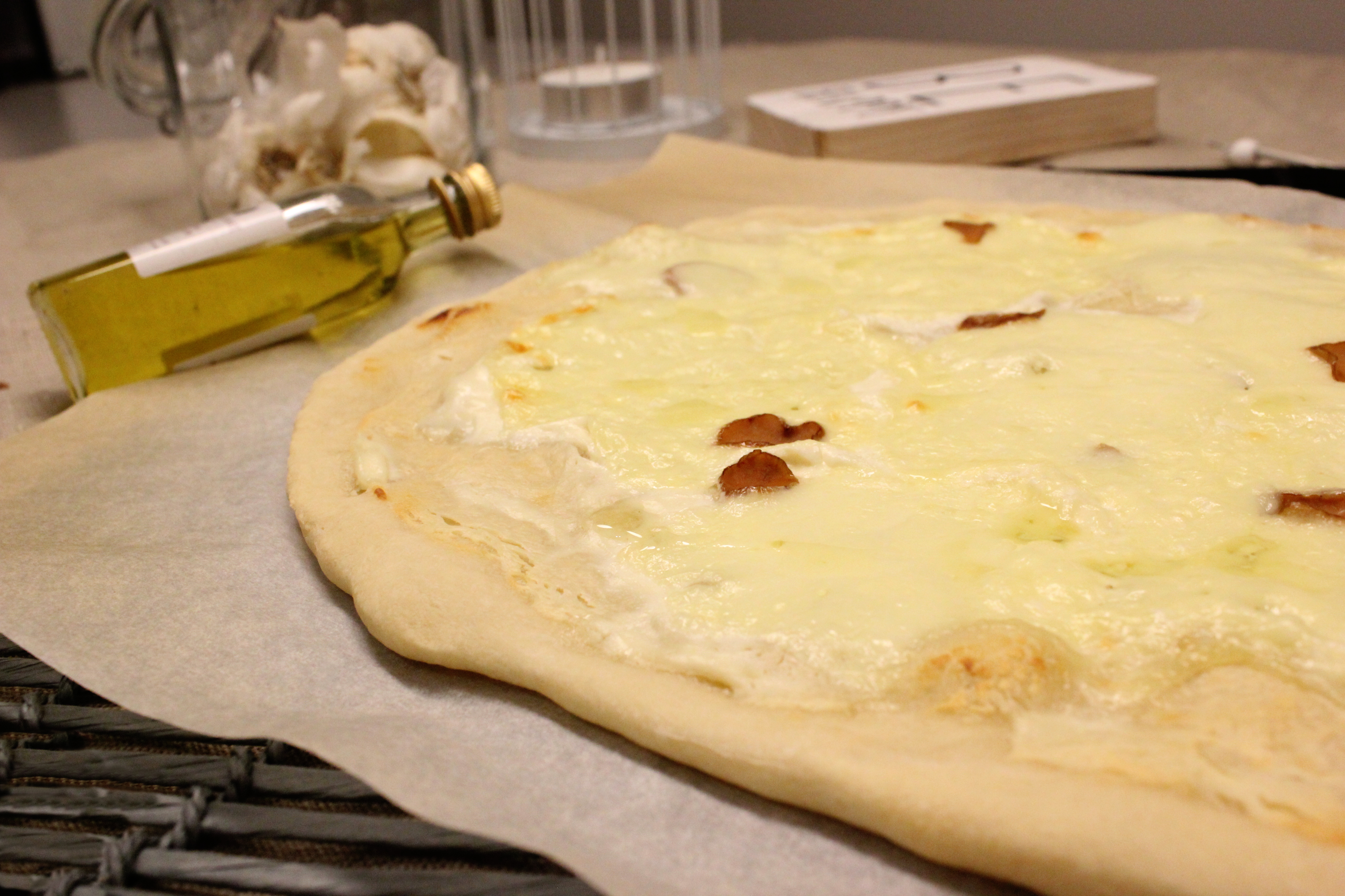 Weisse Pizza Bianco Cooking & Baking